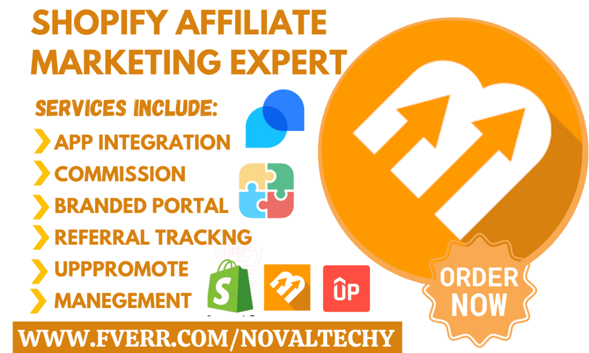 Setup Shopify Affiliate Marketing Program with UpPromote, ClickBank, GoAffPro, and BixGrow