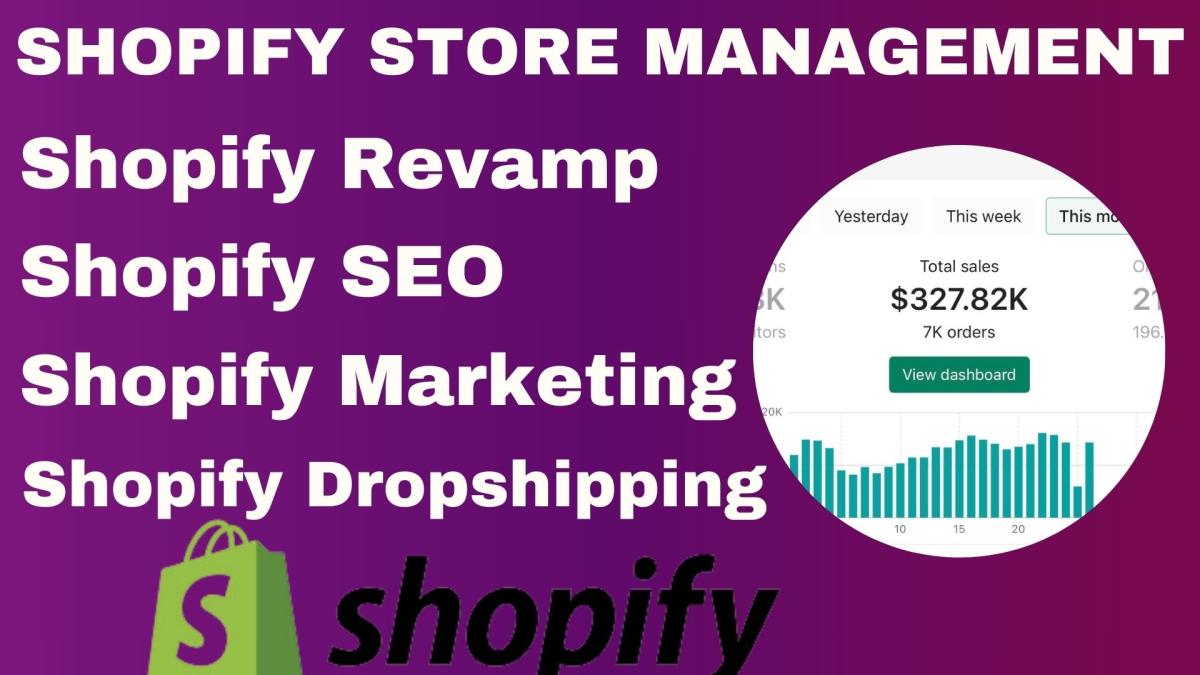 I Will Revamp, Redesign, and Develop Your Shopify Dropshipping Store for SEO, Sales, and Marketing Success