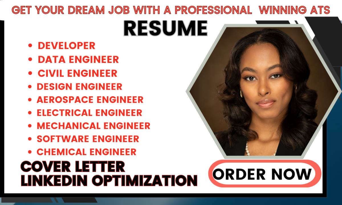 I Will Write Software, Data, Electrical, and Mechanical Engineering Resumes