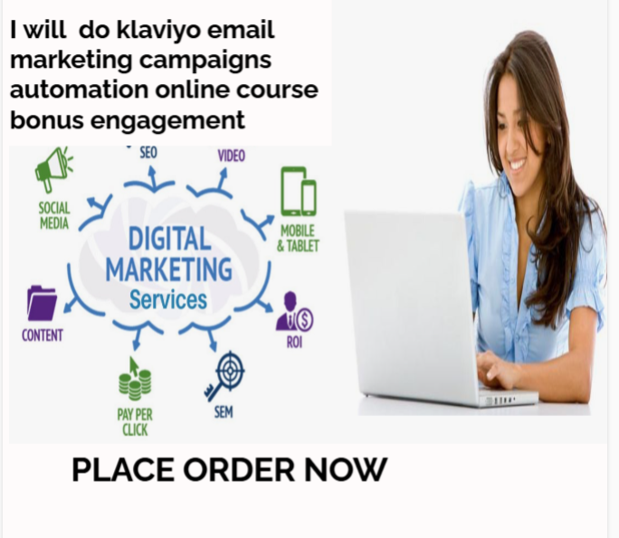 I Will Automate Your Klaviyo Email Marketing Campaign for Your Online Course