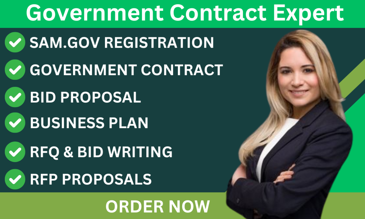 I Will Write Professional Bids, Contracts, and Government Proposals