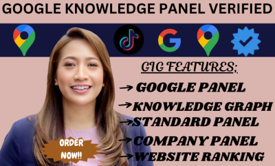 I Will Create Google Knowledge Panel Verified Knowledge Panel for Personal and Business