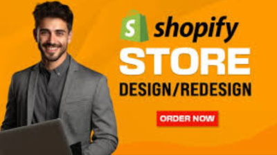 I Will Design and Redesign Shopify Store & Shopify Dropshipping Store