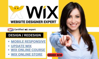 I Will Set Up a Wix Online Course, Wix ADI, AI Wix, and Update Your Wix Website