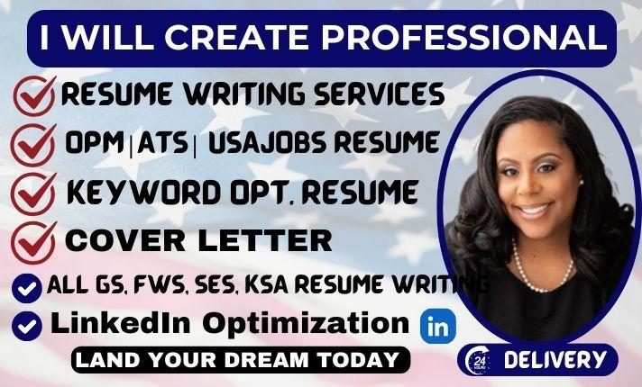 I Will Deliver Professional Resume Writing Services