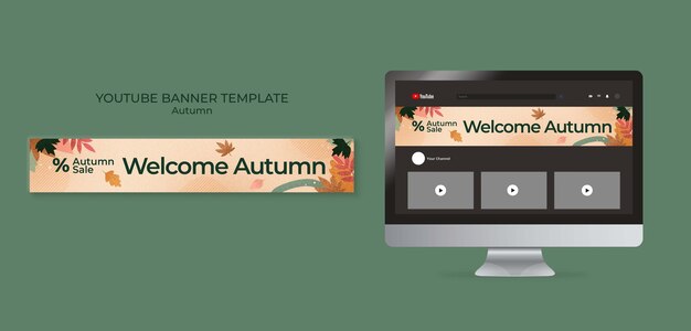 Autumn Template Design for Stunning Visuals – Free Download