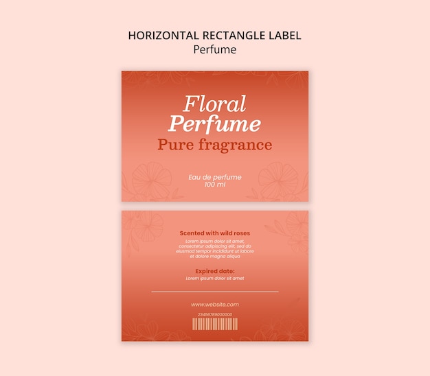 Perfume Template Design – Download Free Stock Photo