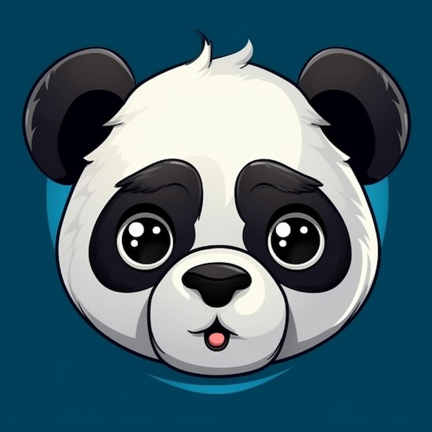 Panda Face Clipart – Free Download