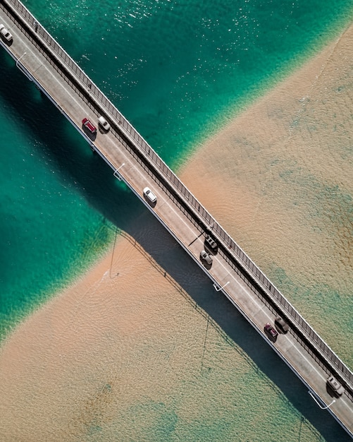 A Perpendicular Shot of a Narrow Bridge – Free Download