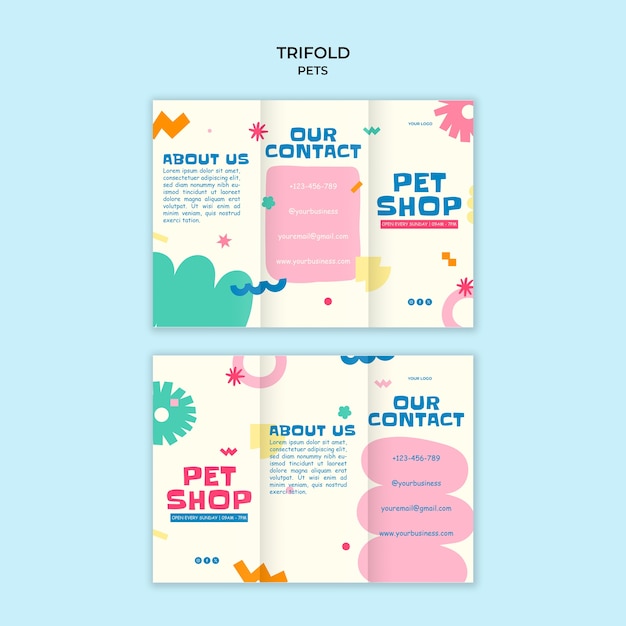 Creative Pets Template Design – Free Download