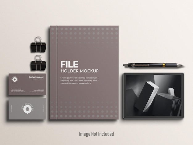 Beautiful Stationery Mockup for Creative Designs – Free Download