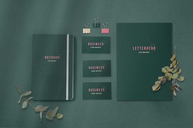 Stationery Mockup – Free Download for Quality Designs