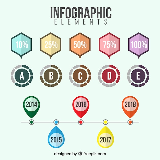 Great Infographic Elements for Stunning Visuals – Free Download