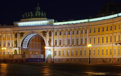 General Staff Building at Night – Free Stock Photo, Download for Free