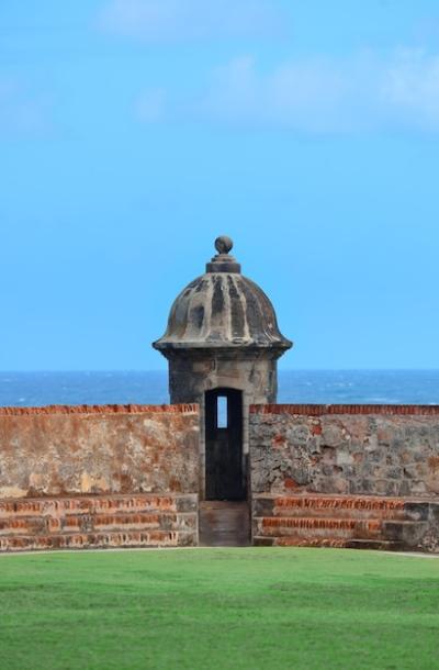 El Morro Castle Watch Tower in Old San Juan, Puerto Rico – Free Download