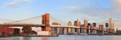 Manhattan Panorama in New York City – Free Stock Photo for Download