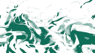 Green Abstract Painting – Free Stock Photo for Download