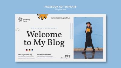 Fashion Blog Social Media Promo Template – Free Download