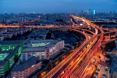 Urban Traffic Road and Cityscape: Free Stock Photo for Download