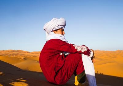 Bedouin Gazing into the Distance – Free Download