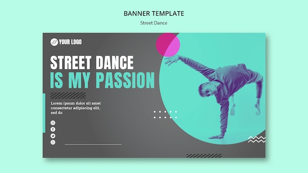 Street Dance Banner Template – Free Stock Photo for Download