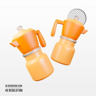 Juicer Icon in 3D Render Illustration – Free Download