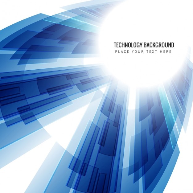 Blue Technology Background for Your Projects – Free to Download