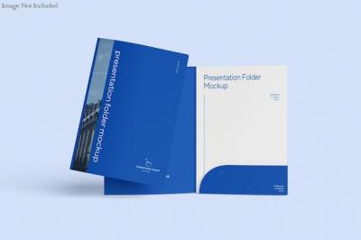 Presentation Folder Mockup – Free Download