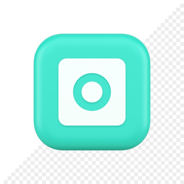 3D Icon for Camera Photo and Video Shooting – Free Download