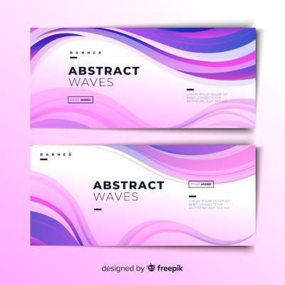 Abstract Wave Banners – Free Stock Photos for Download