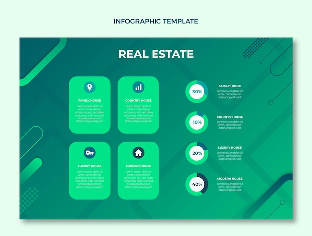 Gradient Real Estate Graphics – Free Download