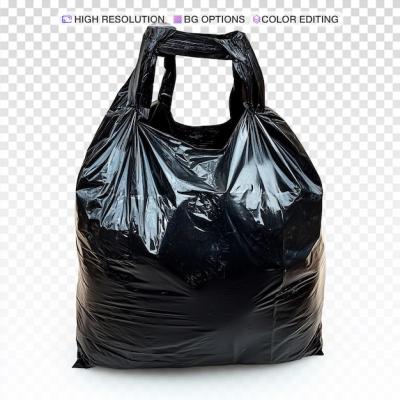 Versatile Black Plastic Bag with Handles – Free Stock Photo, Download Free