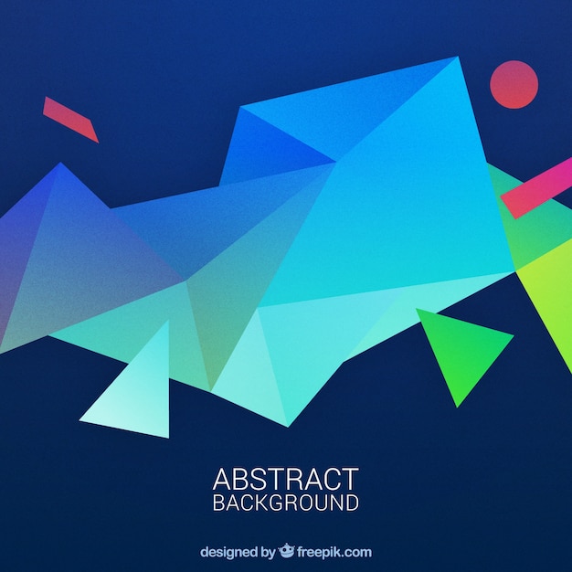 Abstract Background with Geometric Style – Free Download