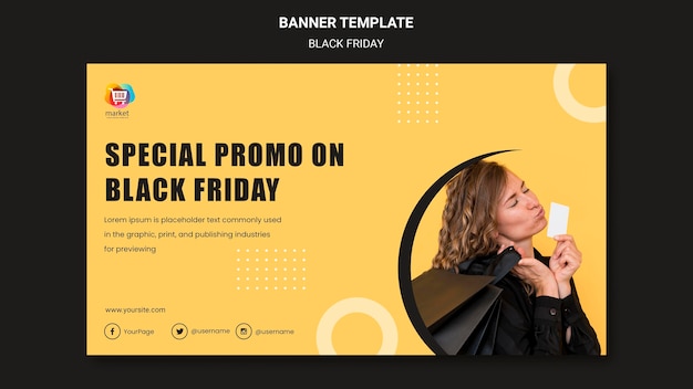 Black Friday Banner Template – Free to Download