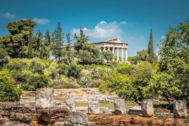 Temple of Hephaestus in Agora Athens Greece – Download Free Stock Photo