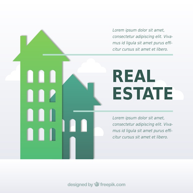 Property Infographic Arrow Background – Free Download