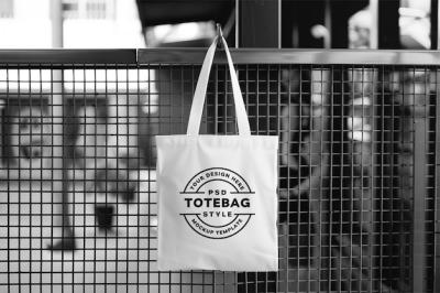 Tote Bag Mockup for Your Creative Projects – Download Free Stock Photo