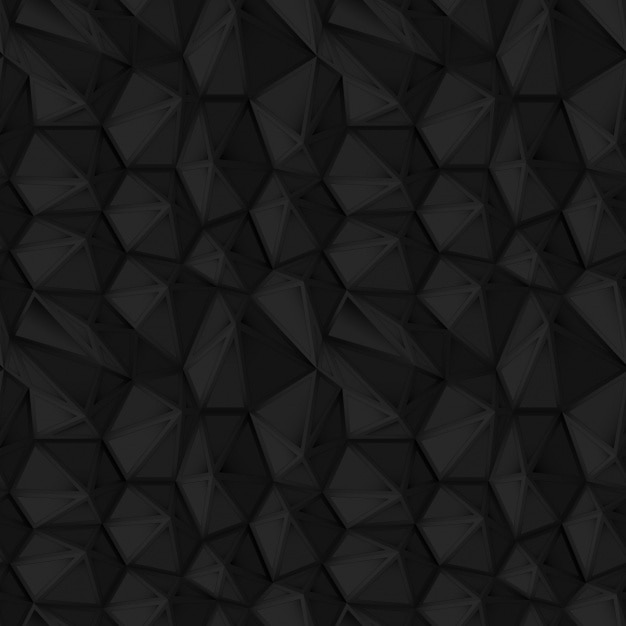 Polygonal Black Background – Free Download, Download Free Stock Photo