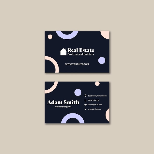 Flat Design Real Estate Template – Free Stock Photo Download