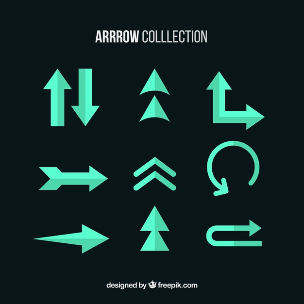 Collection of Various Arrows for Marking – Download Free Stock Photo