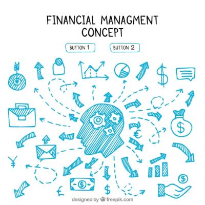 Hand-Drawn Elements for Financial Management: Free Stock Photos for Download