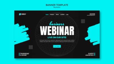 Business Strategy Landing Page Template – Free Download