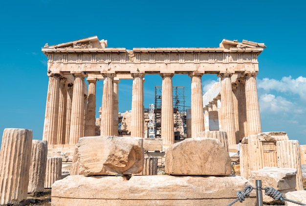 Parthenon Temple on Acropolis, Athens Greece – Free Stock Photo Download