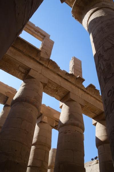 Columns of Karnak Temple – Free Stock Photo Download