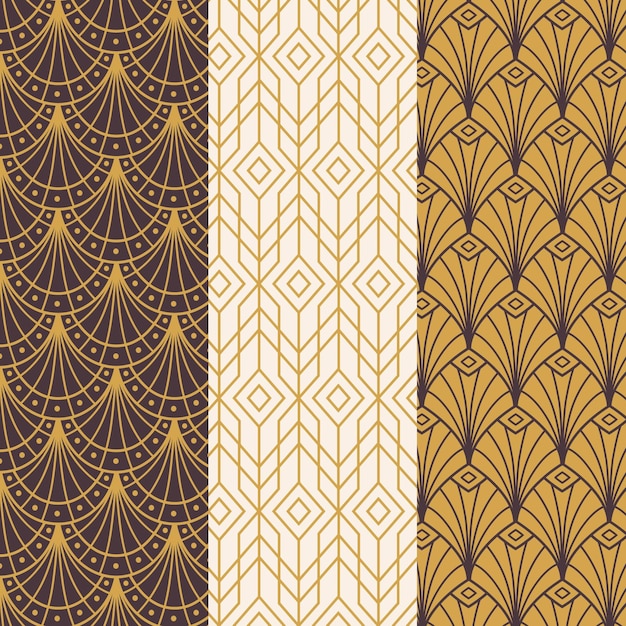 Art Deco Pattern Collection – Free Stock Photos for Download