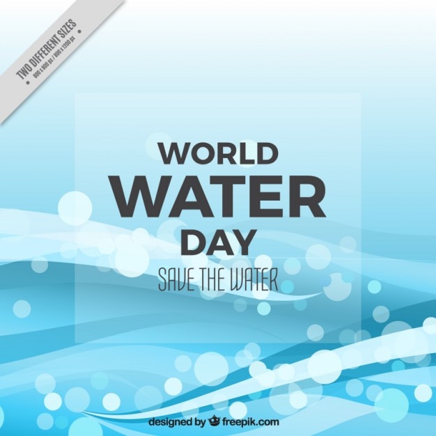 Abstract Background for World Water Day – Free Download