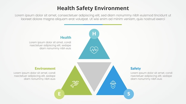 HSE Infographic Concept for Slide Presentations – Free Download