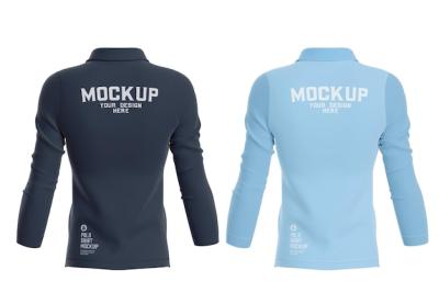 Women’s Short Sleeve Polo Shirt Mockup – Free Download