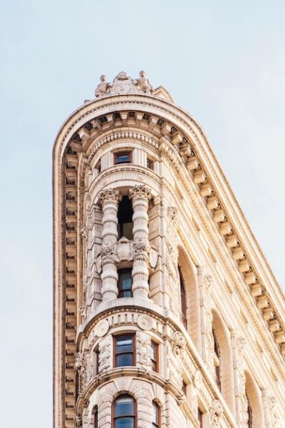 Facade of Old Building with Sculptures – Download Free Stock Photo