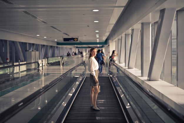 Young Woman in Metro – Free Stock Photo for Download